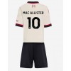 Baby Fußballbekleidung Liverpool Alexis Mac Allister #10 Auswärtstrikot 2025-26 Kurzarm (+ kurze hosen)
